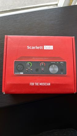 Focusrite Scarlett Solo Interface