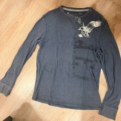 Vintage American Eagle Outfitter Distressed eagle graphic long sleeve