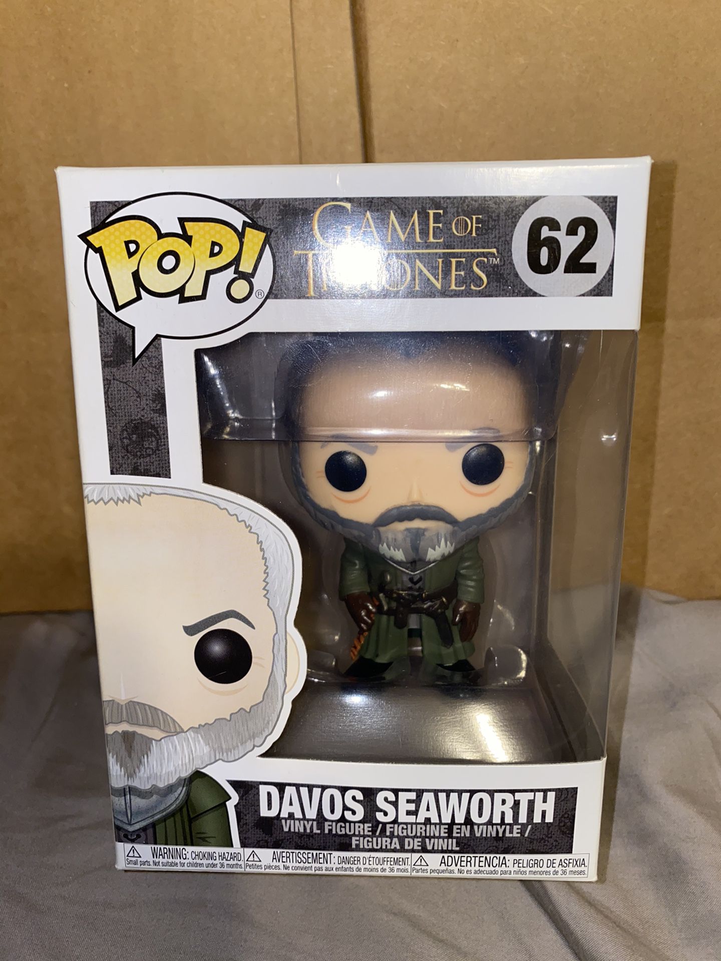 Funko Pop! Game of Thrones Davos Seaworth #62 - GOT