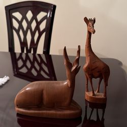 Small Wood Figurines 