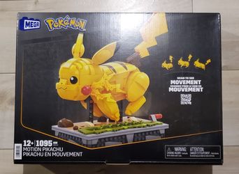 Mega Pokemon Motion Pikachu Building Set