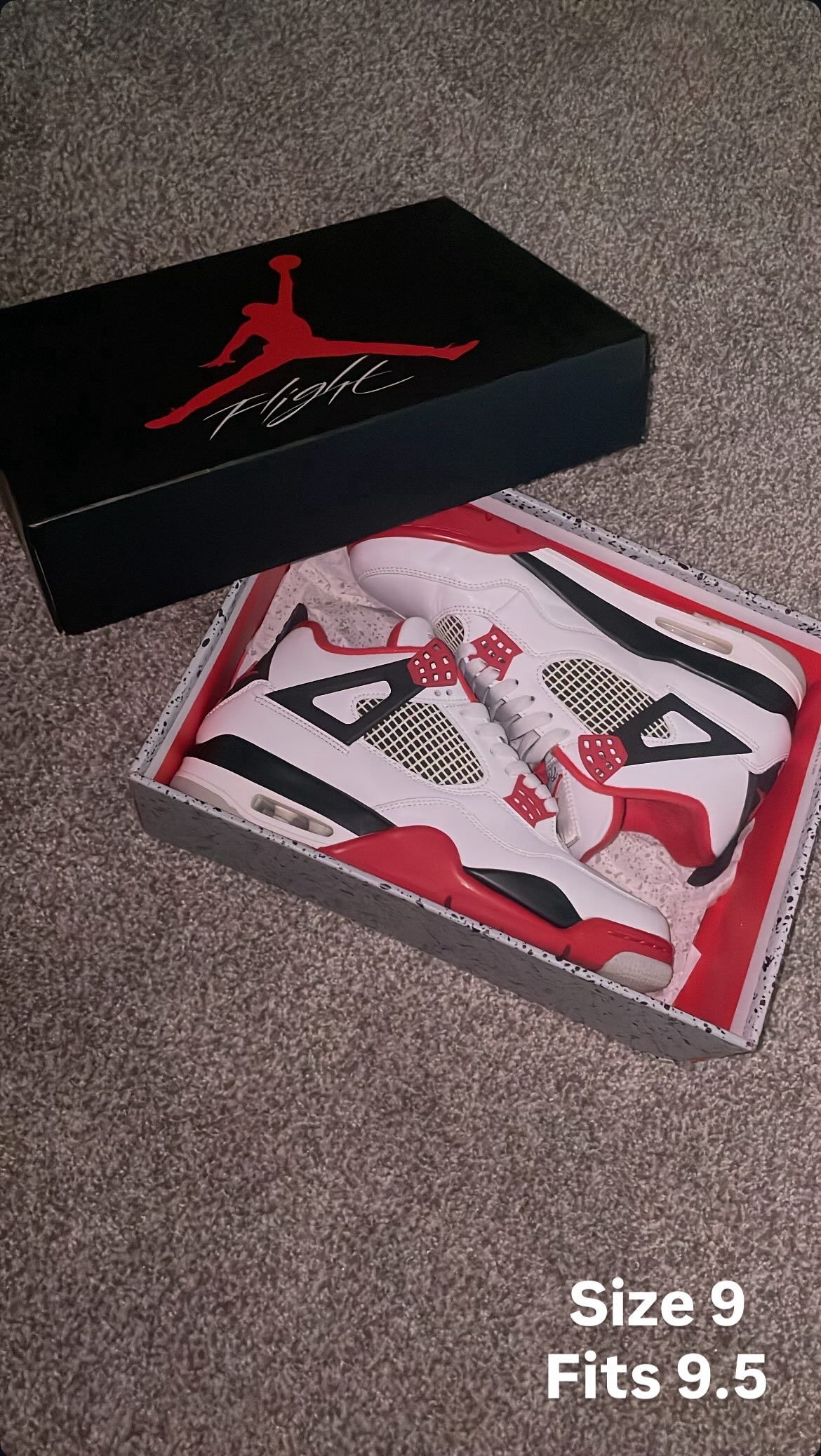 jordan 4 fire red