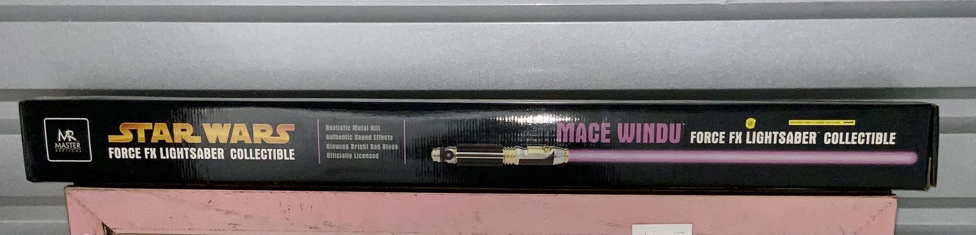 Lucas Films LTD Master Replicas Mace Windu Force FX Collectible Lightsaber