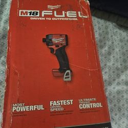 Milwaukee m18 impact driver. brand new in box 