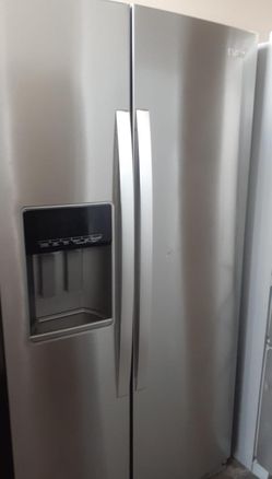 Whirlpool Side By Side Stainless Steel Refrigerator
