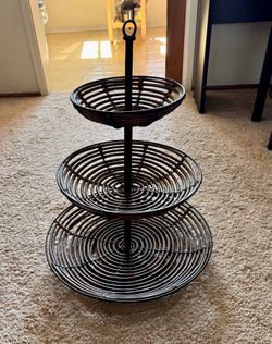 3 tier serving stand