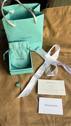 Tiffany &Co. Heart Charm Pendant Read Description Below