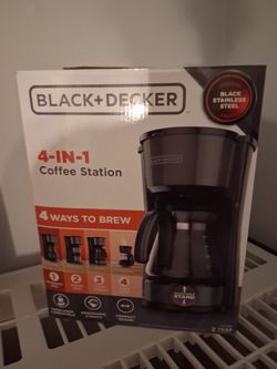 Black+Decker 4-in-1 Coffee Station