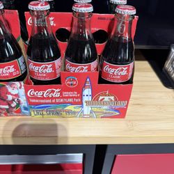 Vintage Six Pack Coke Bottles