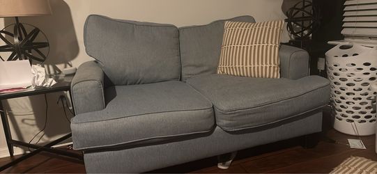 Blue 2pc couch