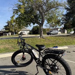 26” Fat Tire Electric Bike — $400 FIRM