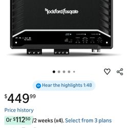 Rockford Fosgate 1200 PRICE FIRM
