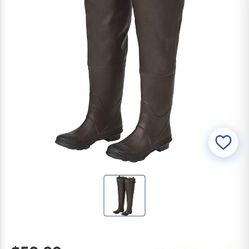 Hip High Wading Boots Size 10