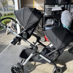 Evenflo Pivot Expand Double Stroller
