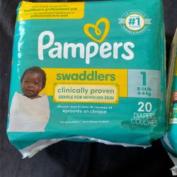 Pampers Swaddlers Size 1 
