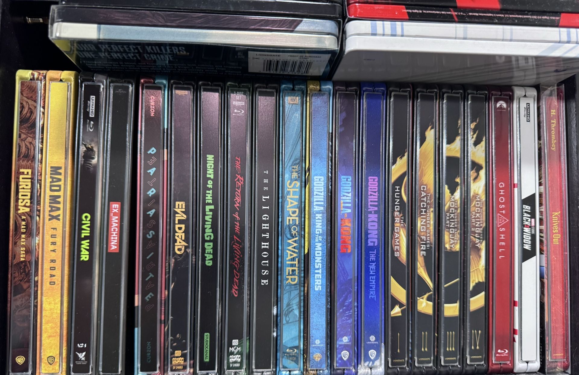 4k Blu Ray Steelbooks