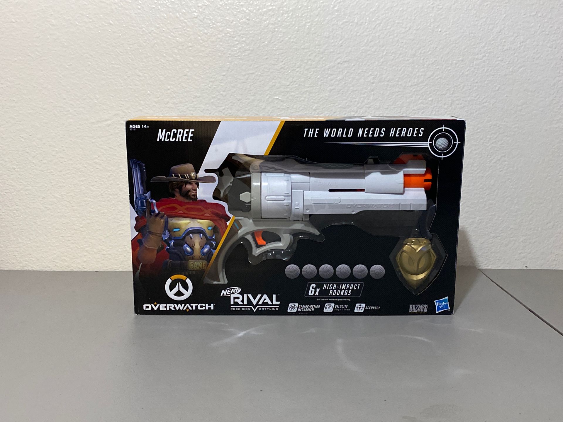 Nerf gun Overwatch rival McCree edition