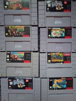 Super Nintendo Games