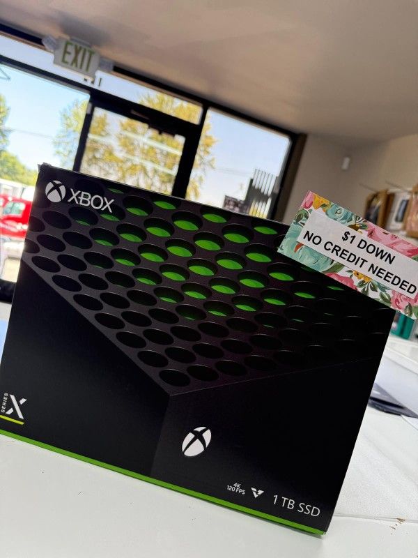 Xbox Series X Gaming Console New - Only $1 Today Pay The Rest Later!