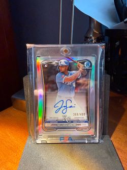 Topps 2024 Bowman Chrome Jac Caglianone CRA-CAG RC Auto Refractor /499