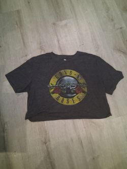 Guns N' Roses Graphic Crop T-Shirt