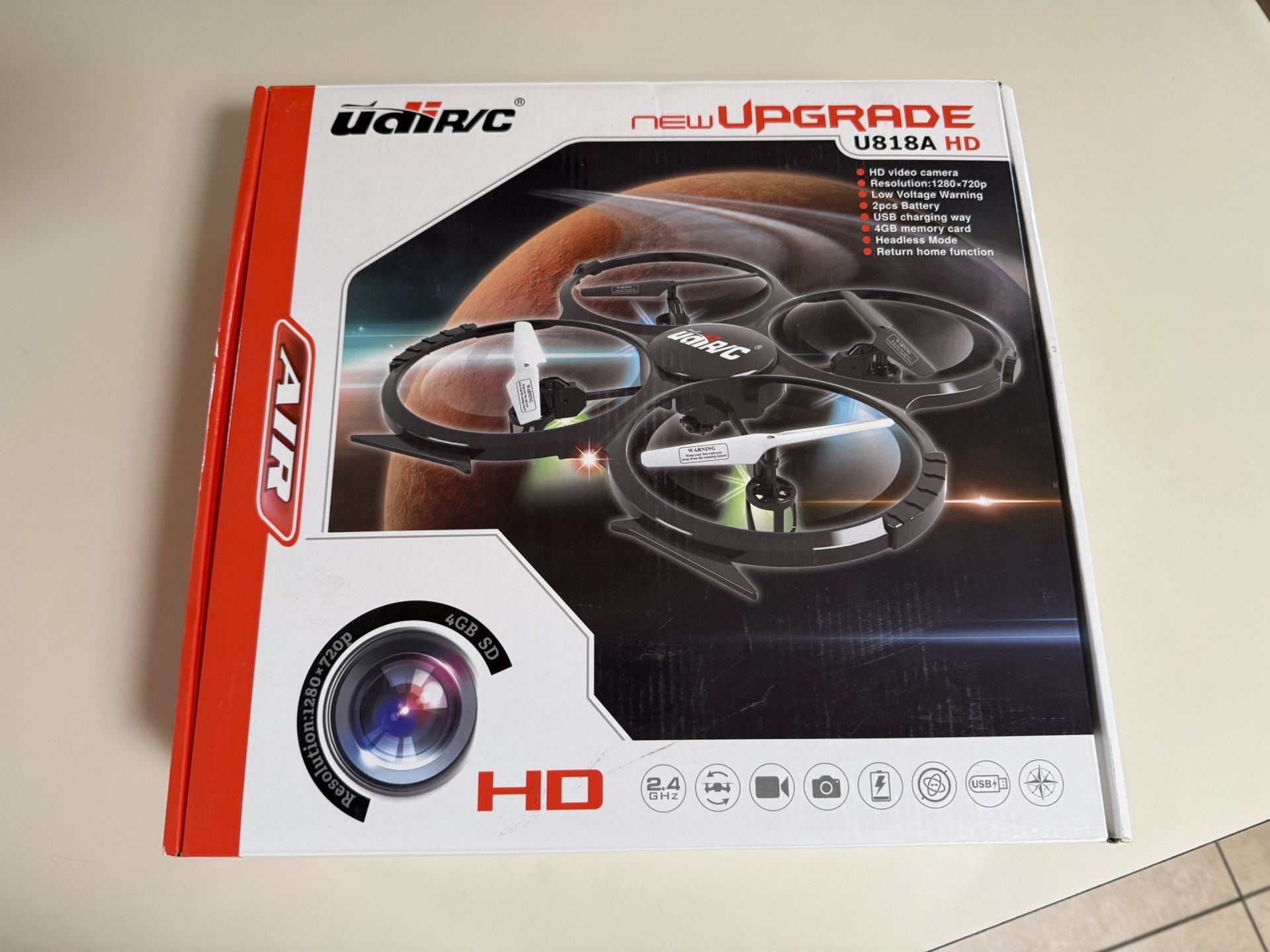 🚁 UDI R/C U818A HD Drone - Kid-Friendly Quadcopter with Camera
