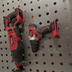 Hyper tough- drill and reciprocating saw