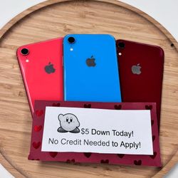 Apple Iphone Xr Mobile Smartphone - Payments Available - Pay $5 Down To take It home 