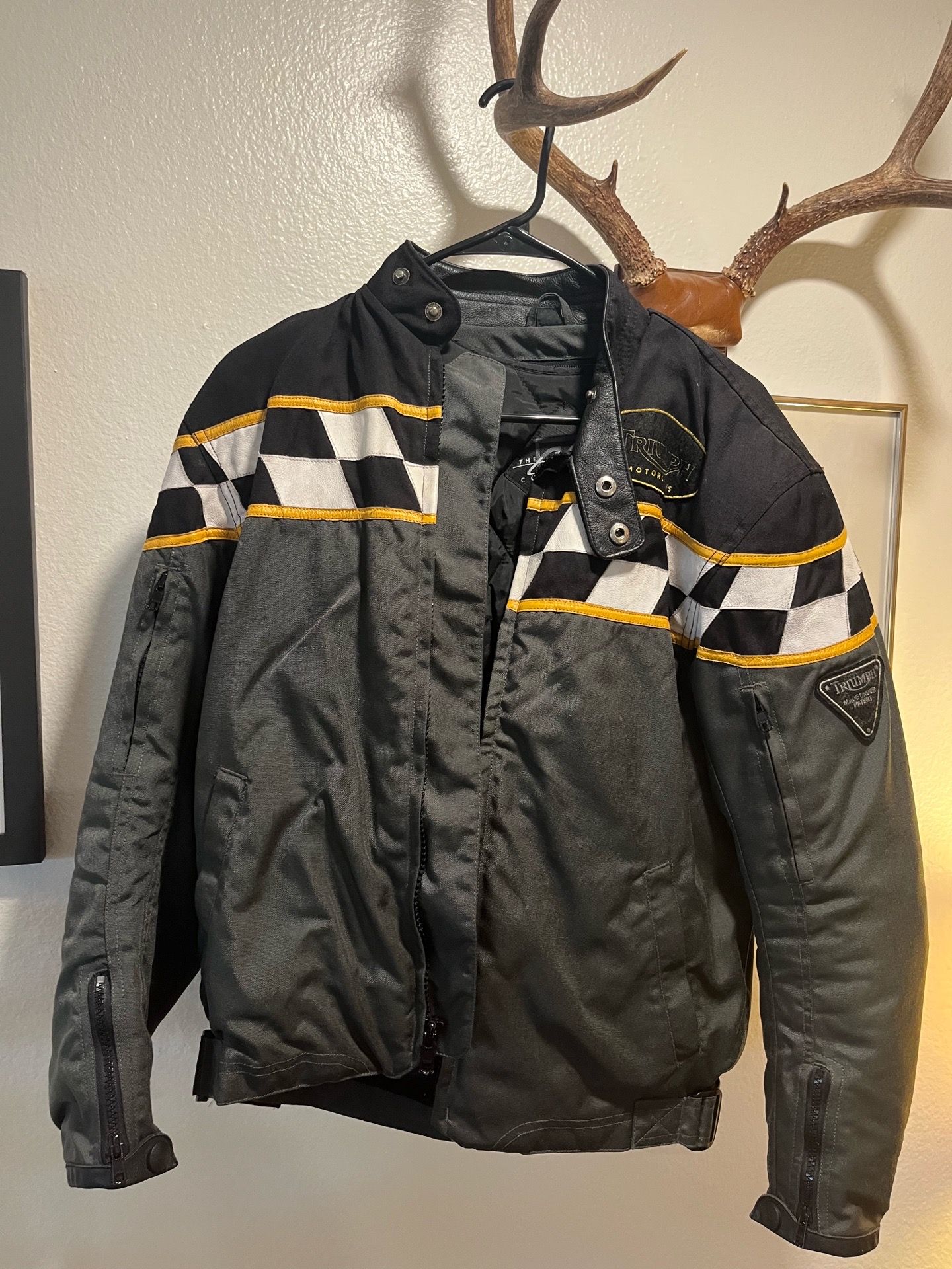 Triumph riding/racing jacket