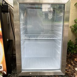 Countertop Refrigerator With Lights 
