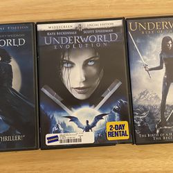 Underworld DVD Series, 3 Discs