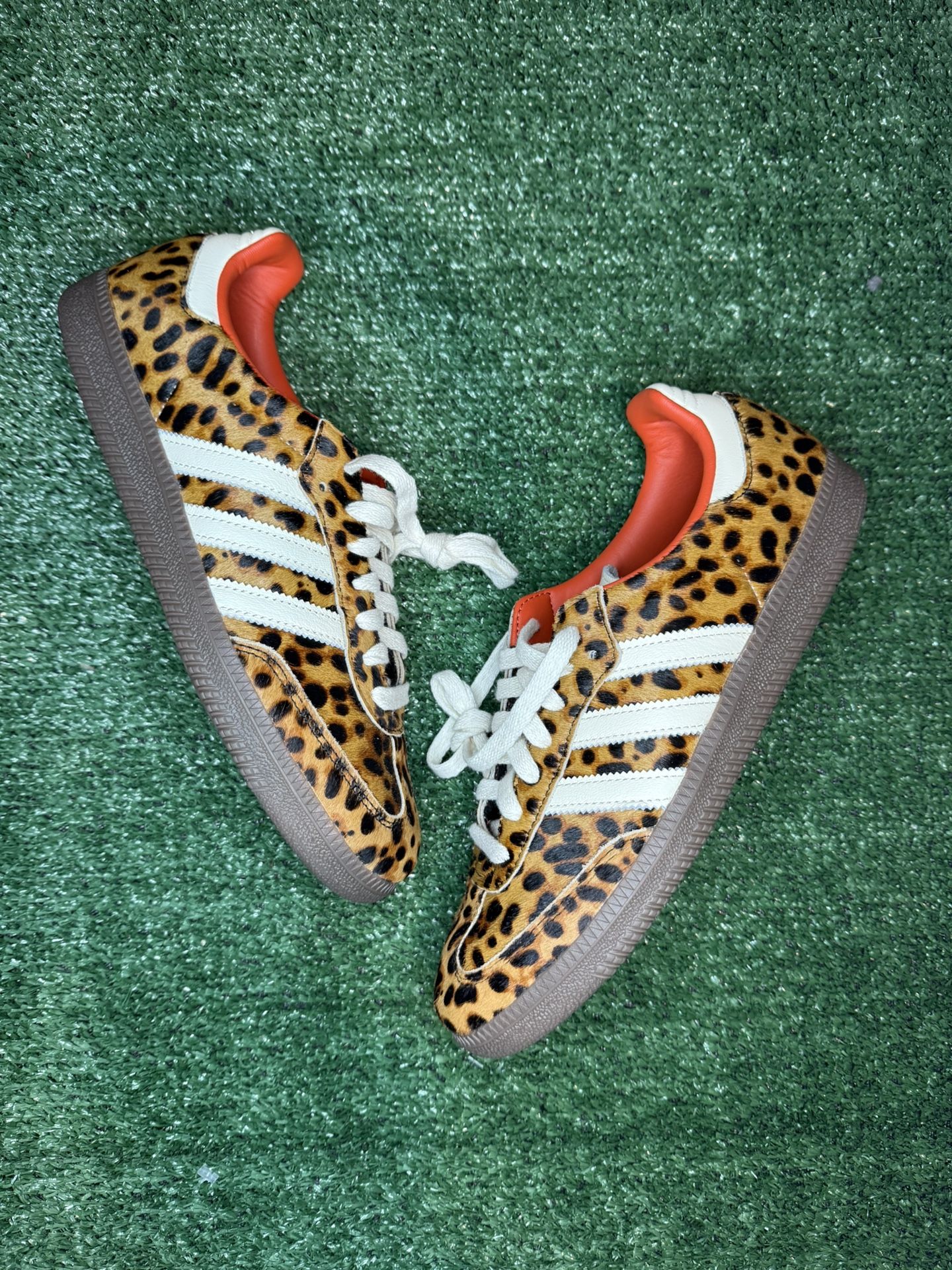 NEW Adidas Samba OG 'Preloved Red Leopard' Women’s Size 10 & 11 JI2734