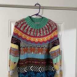 Anthropologie Ryan Fair Isle Sweater