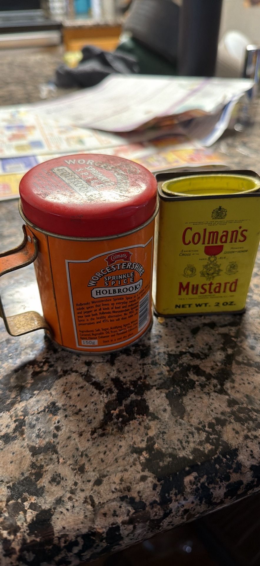 Vintage Colmans Worcestershire Sprinkle Spice