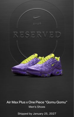 Nike x One Piece Gomu Gomu Air Max