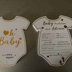 Baby Prediction  Cards By Zaful  Set /50 $10.00. Chino, Ca