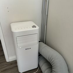 DELLA Smart 8000 BTU Portable Air Conditioner WiFi Enabled Cools Up To 350 Sq. Ft, Work with Alexa, Geo Fencing, Cooling, Dehumidifier & Fan Portable 