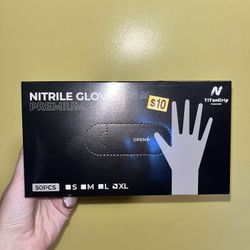 Black Nitrile Gloves
