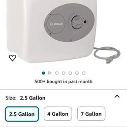 New Water Heater 