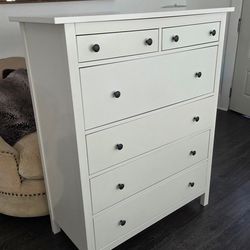 Ikea Hemnes 6 Drawer White Dresser