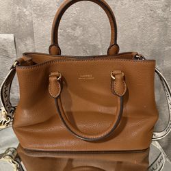Ralph Lauren brown leather handbag