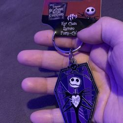 Official Disney “Nightmare Before Christmas” key chain
