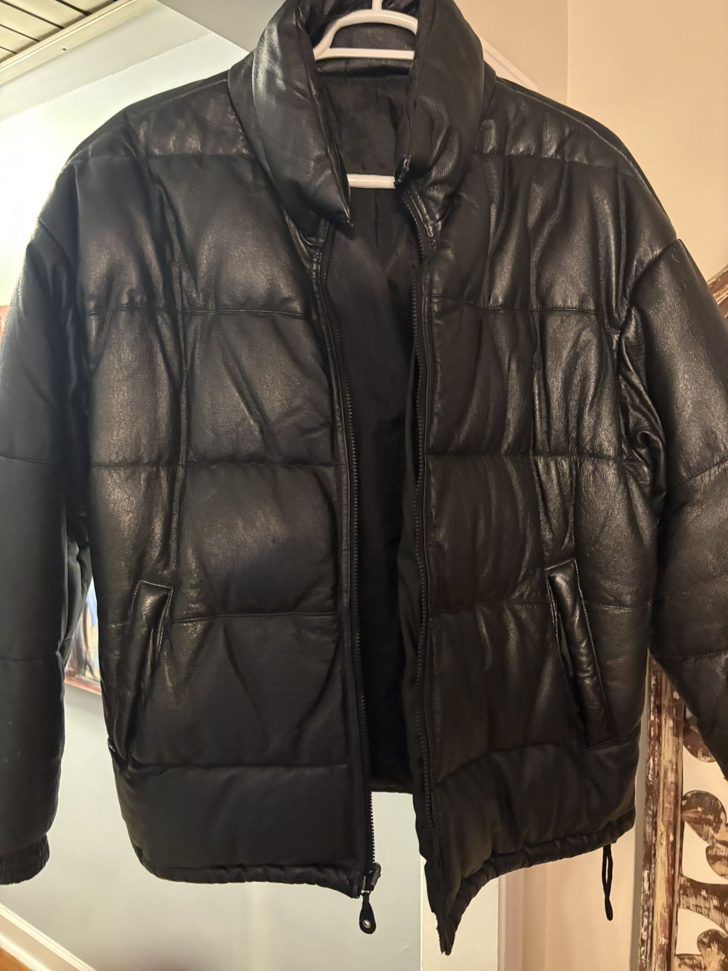 Wilson Leather Bomber Coat