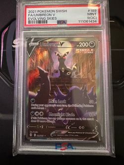 Pokemon Umbreon V Full Art PSA 9 (OC)  Qualifier