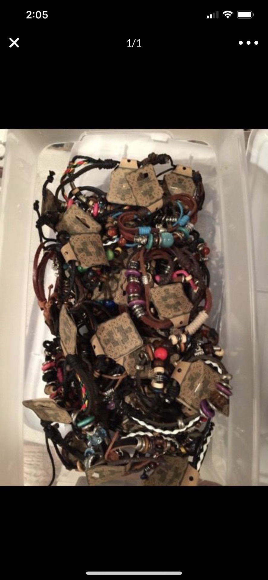 Leather Bracelets Brand New, $1 each lots of different styles