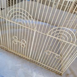 small wire 3 doors foldable cage