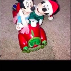 Mickey And Minnie Car