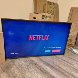 55 inch smart TV with remote
