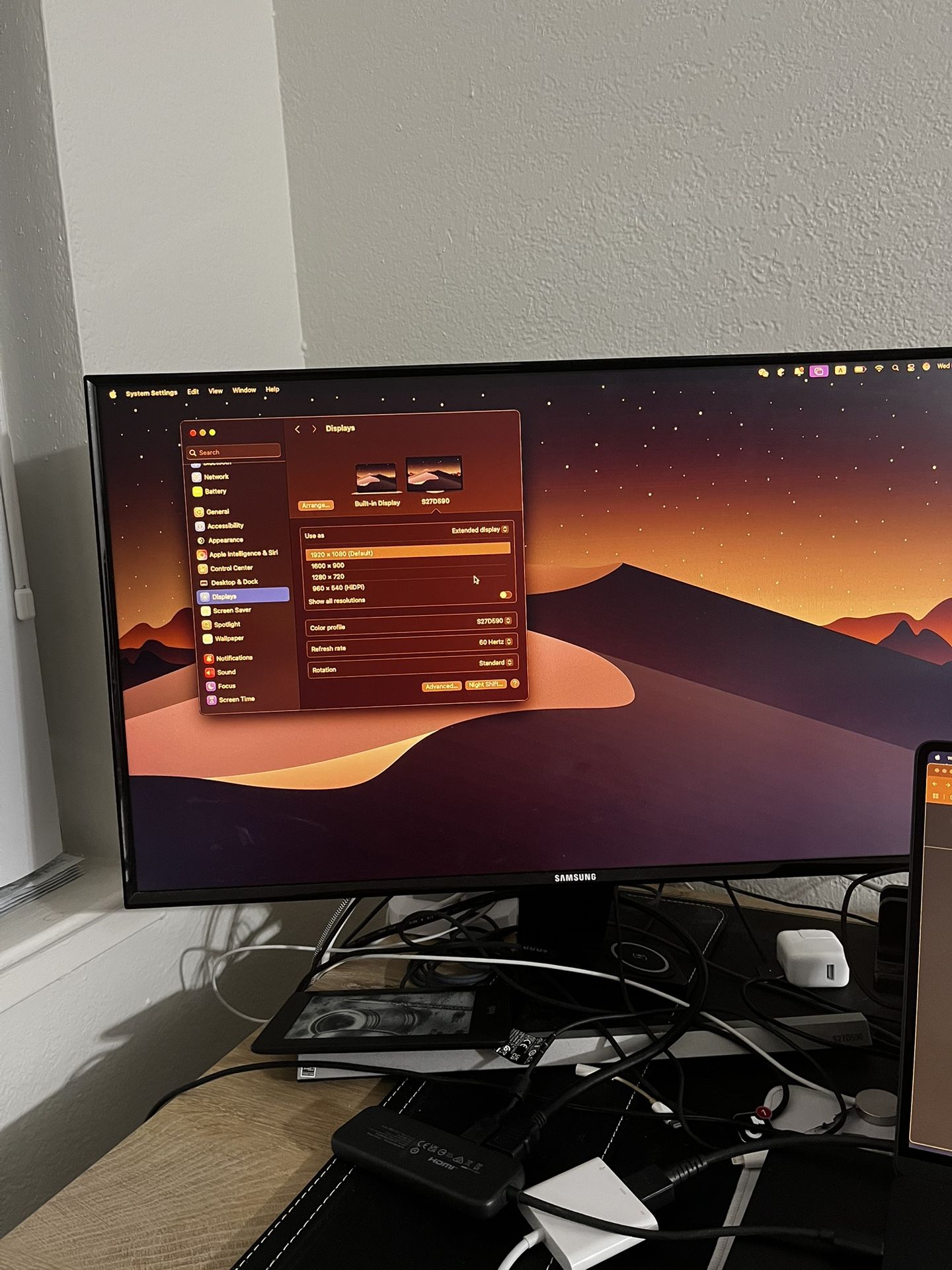 Sumsung 27 inch monitor