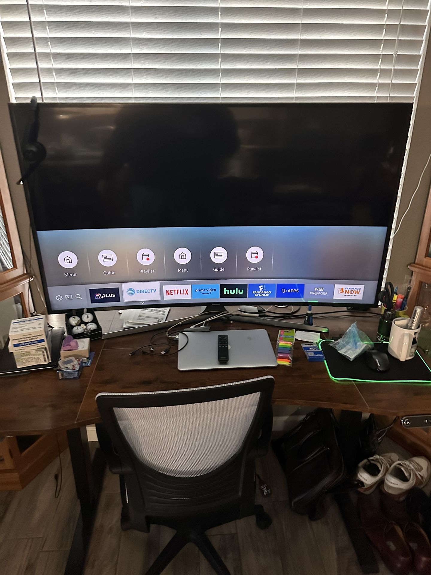 55 inch curved Samsung TV